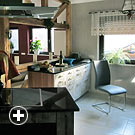 Rollstuhlgerechter Wohn- und Küchenbereich Rollstuhlgerechter Wohn- und Küchenbereich