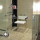 Rollstuhlgerechte Dusche Rollstuhlgerechte Dusche