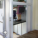 Behindertenlift im Haus