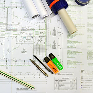 Planung Bauplan Architekt